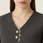 Pearl Button Cropped Blazer