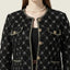 Embroidered Tweed Jacket and Matching Midi Skirt