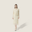 Embroidered Tweed Jacket and Matching Midi Skirt