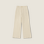 Crease-Front  Wide-Leg Trousers