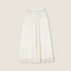 Crochet Skirt with Pearl Embroidery