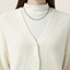 Wool Buttoned Vest and Cardigan Set