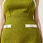 Button Up Tweed Woven Two-Piece Set