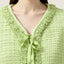 Lime Tweed Jacket and Vest Set