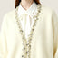 Pearl Sequins-Embellished Cardigan