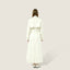 Ivory Belted Trench Coat