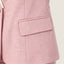 Tailored Single-Breasted Jacket with Flared Pants