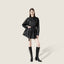Black Belted Shirt Jacket