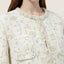 Hand-Embroidered Tweed Jacket