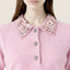 Cashmere-Wool Polo