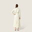 Lace Trench Coat With Belt