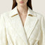 Lace Trench Coat With Belt