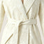 Lace Trench Coat With Belt
