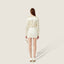 Satin Top with Gold Detail