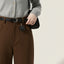 Belted Wide-Leg Pants