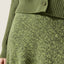 Sage Green Ribbed Knit Set