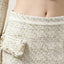 Tweed Two-Piece Set with Fringed Edges