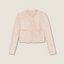 Ruffled Tweed Embroidered Set