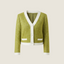 Button-up Tweed Cropped Three-Piece Set