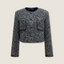 Sequin-Thread Tweed Set