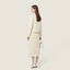 Floral-Trim Tweed Suit Set