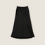 Satin Lace Midi Skirt