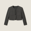 Cropped Tailored Jacket