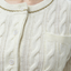 Cable-Knit Cardigan and Short-Sleeve Sweater Set