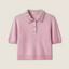 Cashmere-Wool Polo