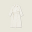 Ivory Belted Trench Coat