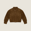 Structured Lambskin Cropped Jacket