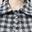 Checked Tweed Cropped Jacket
