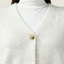 Wool Buttoned Vest and Cardigan Set