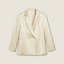 Double-Breasted Pearl Blazer
