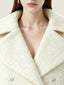 Embellished Wool Double-Breasted Coat