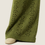 Woolen Wide-Leg Trousers