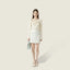 Embellished Wool-Cotton Mini Skirt