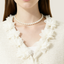 Floral-Trim Tweed Suit Set