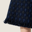 Fringe Hem Tweed Vintage Two-Piece Set