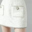 Embellished Wool-Cotton Mini Skirt